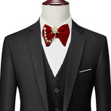 Nœud Papillon Velours Chaînette - Ruban Mode Élégant Unisexe – Nœuds Papillon | lasanderss.store