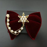 Nœud Papillon Velours Chaînette - Ruban Mode Élégant Unisexe – Nœuds Papillon | lasanderss.store