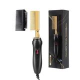 Peigne chauffant pour lisser les cheveux ou perruque – | lasanderss.store