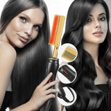 Peigne chauffant pour lisser les cheveux ou perruque – | lasanderss.store