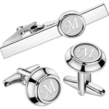 Set Boutons Manchette Pince Cravate Initiales A - Z - Cuivre Personnalisé – Accessoires | lasanderss.store