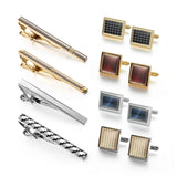 Set Boutons Manchette Pinces Cravate - Boîte Cadeau Métal Luxe – Accessoires | lasanderss.store