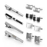 Set Boutons Manchette Pinces Cravate - Boîte Cadeau Métal Luxe – Accessoires | lasanderss.store