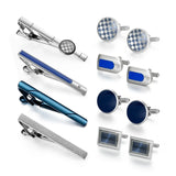 Set Boutons Manchette Pinces Cravate - Boîte Cadeau Métal Luxe – Accessoires | lasanderss.store