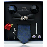 Coffret cravates luxueux pour hommes