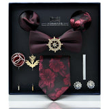 Coffret cravates luxueux pour hommes
