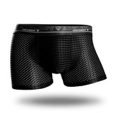 Boxer en soie glacée