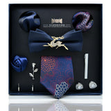 Coffret cravates luxueux pour hommes