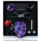 Coffret cravates luxueux pour hommes
