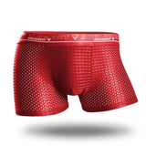 Boxer en soie glacée