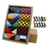 Chaussettes tendance colorés pour hommes