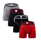 Boxers Confortables à Jambes 4Pcs pour hommes