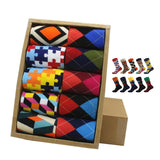 Chaussettes en coton multicolore 10pcs