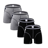 Boxers Confortables à Jambes 4Pcs pour hommes
