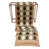 longue écharpe en soie pour hommes