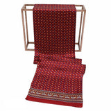 longue écharpe en soie pour hommes