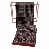 longue écharpe en soie pour hommes