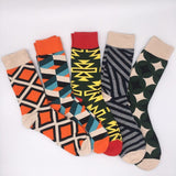 Chaussettes multicolore tendance pour hommes