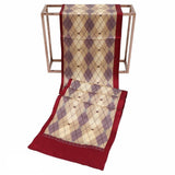 longue écharpe en soie pour hommes