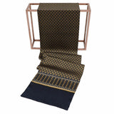 longue écharpe en soie pour hommes