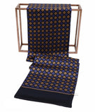 longue écharpe en soie pour hommes