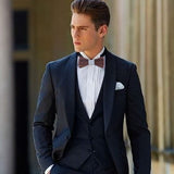 Ensemble nœud papillon en bois