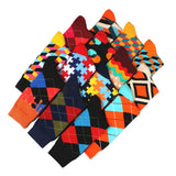 Chaussettes en coton multicolore 10pcs