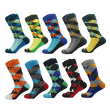Chaussettes colorées10paires pour homme et femme