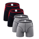 Boxers Confortables à Jambes 4Pcs pour hommes