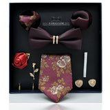 Coffret cravates luxueux pour hommes