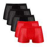 Sous-vêtements caleçons pour hommes 5Pcs