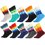 Chaussettes pour hommes coloré 10pcs