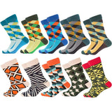 Chaussettes pour hommes coloré 10pcs