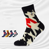Chaussettes en coton pour hommes 5pcs