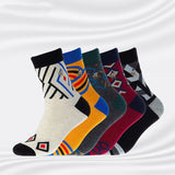 Chaussettes en coton pour hommes 5pcs