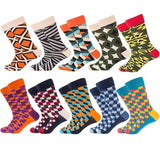 Chaussettes pour hommes coloré 10pcs