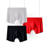 Boxer 3D pour Homme en soie glacée 3pcs