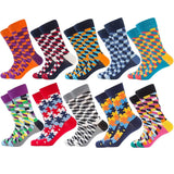 Chaussettes pour hommes coloré 10pcs