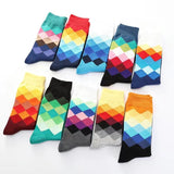 Chaussettes pour hommes coloré 10pcs
