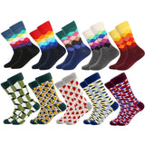 Chaussettes pour hommes coloré 10pcs
