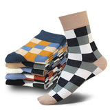 chaussettes tendance en coton peigné
