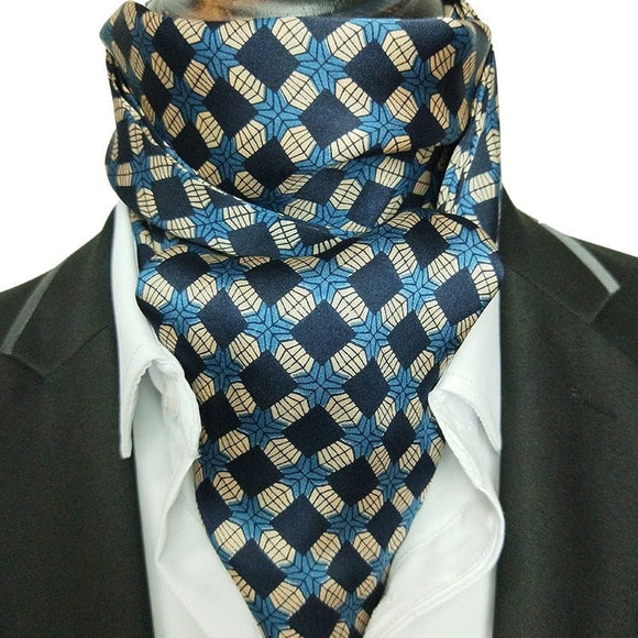 Foulard en soie naturelle pour homme