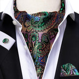 Ascot cravate cravate pour hommes en soie – | lasanderss.store