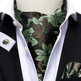 Ascot cravate cravate pour hommes en soie – | lasanderss.store