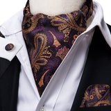 Ascot cravate cravate pour hommes en soie – | lasanderss.store