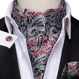 Ascot cravate cravate pour hommes en soie – | lasanderss.store