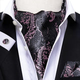 Ascot cravate cravate pour hommes en soie – | lasanderss.store