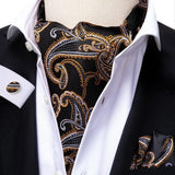 Ascot cravate cravate pour hommes en soie – | lasanderss.store