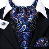 Ascot cravate en soie – | lasanderss.store