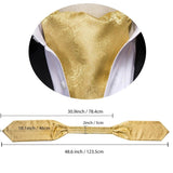 Ascot cravate en soie pour homme – | lasanderss.store